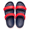 Crocband Cruiser Sandal Navy/Varsity Red