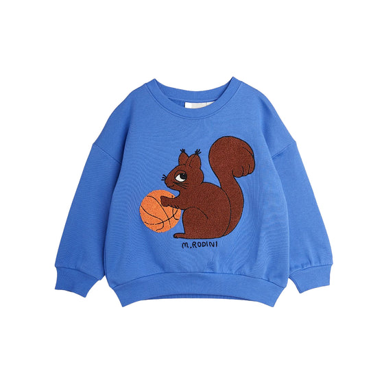 Squirrels Embroided Sweatshirt