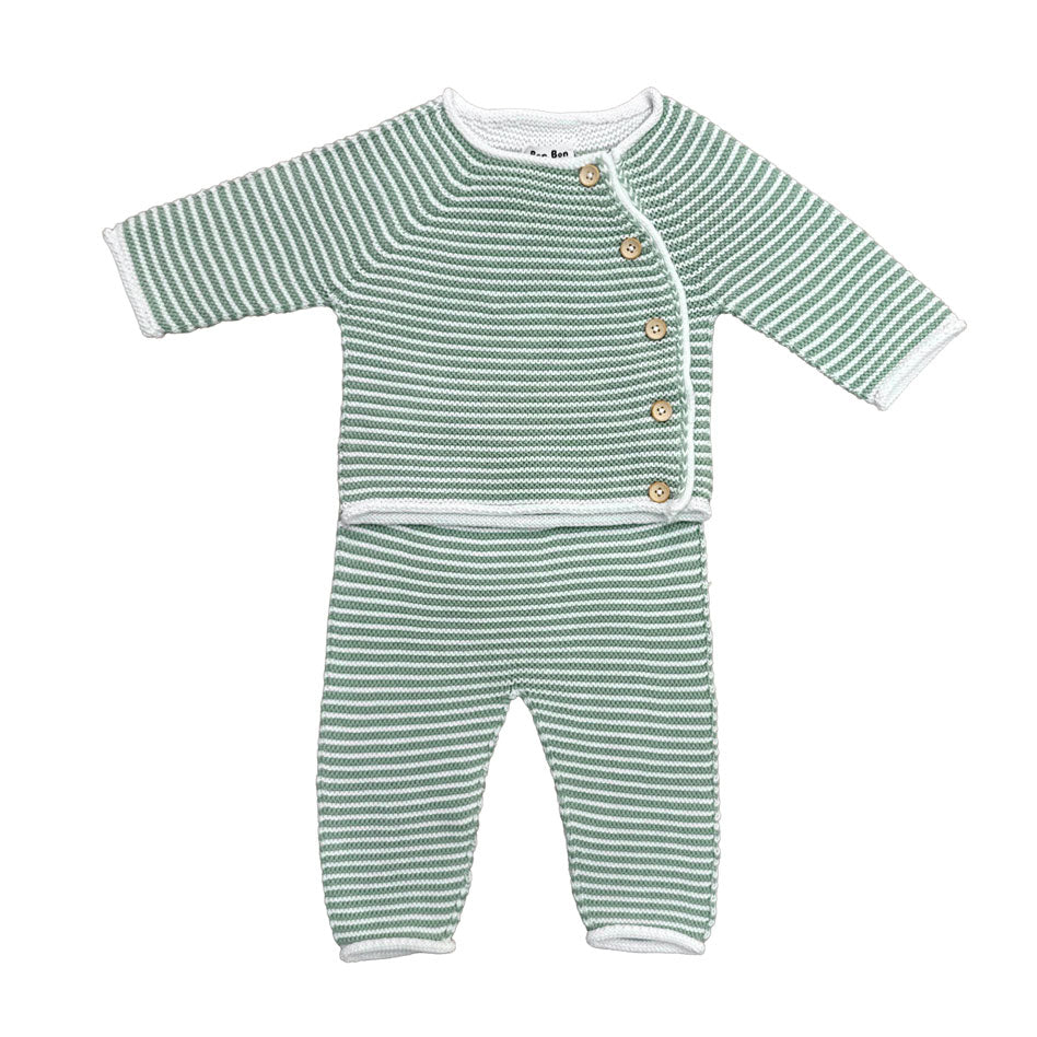 Completo cotone pistacchio COMPLETOCPISTACCHIO BON BON