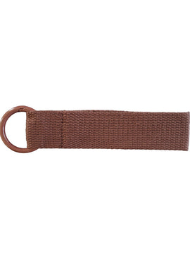 Name tag marrone