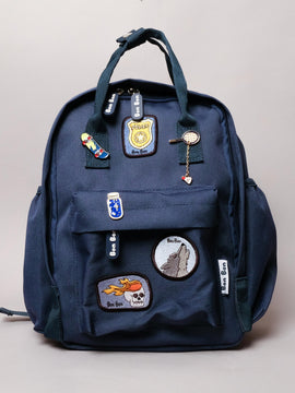 Blue backpack