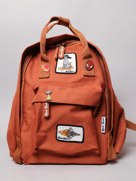 Brown backpack