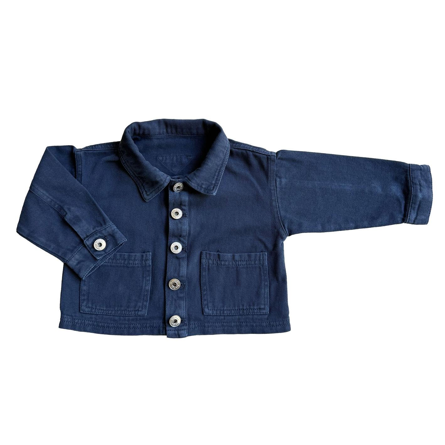 Giacca denim Blu navy GIACCADENIMBLUNAVY BON BON