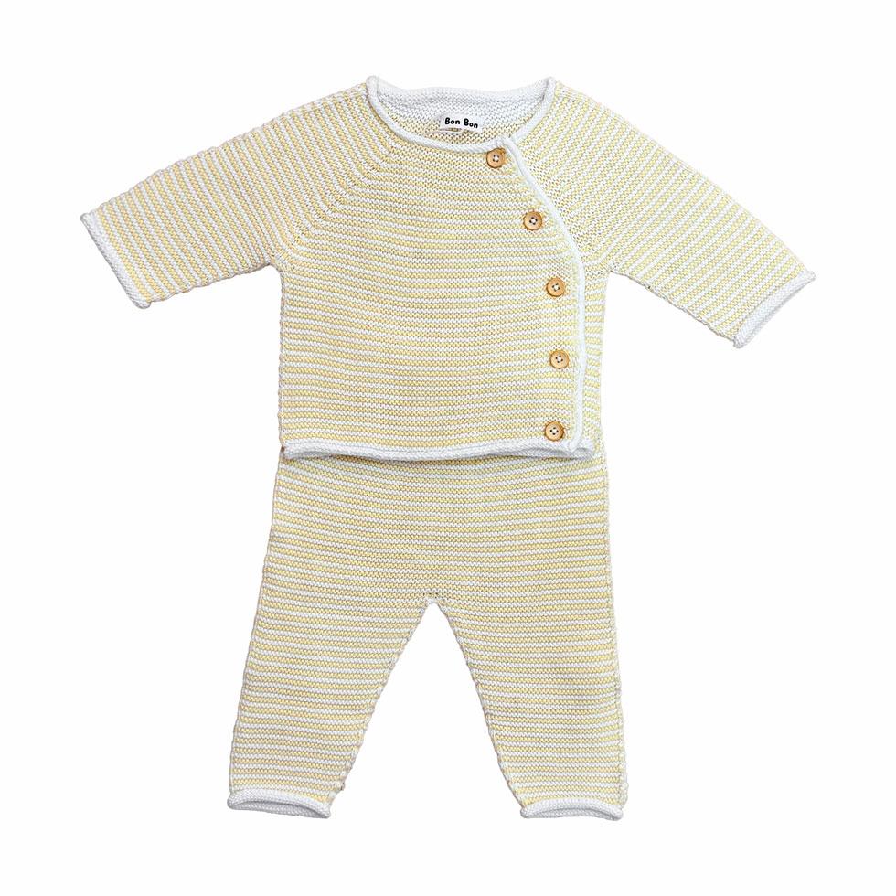 Completo cotone giallo COMPLETOCGIALLO BON BON