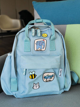 Zaino small azzurro