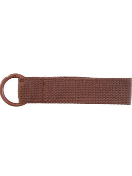 Name tag marrone