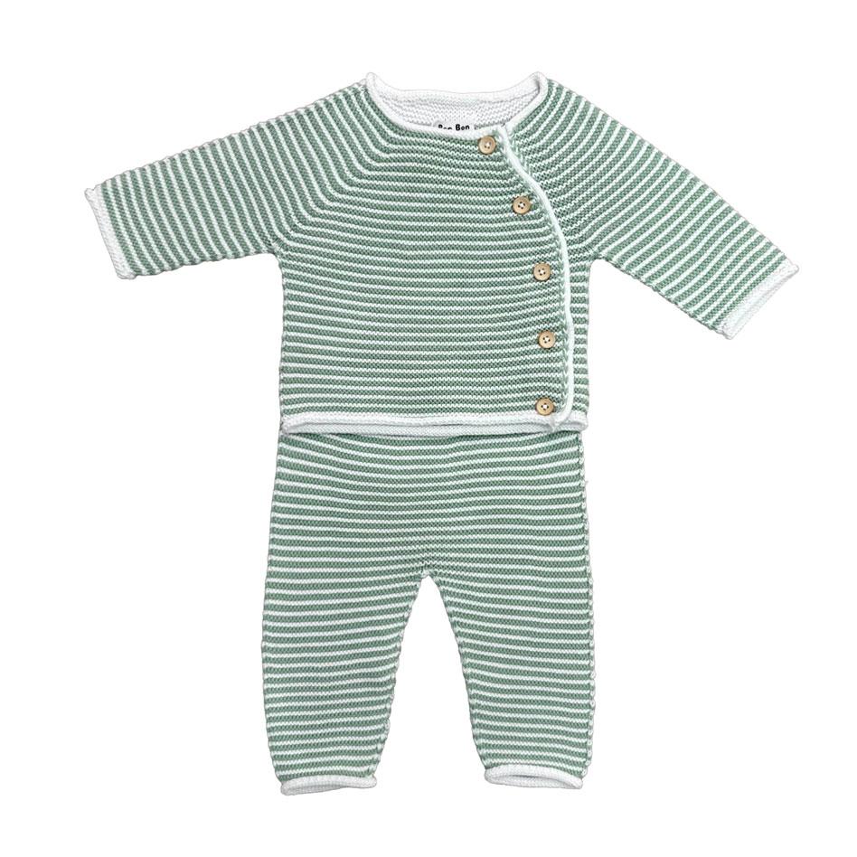 Completo cotone pistacchio COMPLETOCPISTACCHIO BON BON