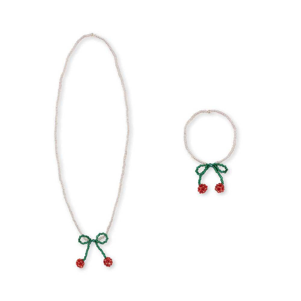 
                  
                    Set collana e bracciale perline di vetro Cherry KS102074CHERRY KONGES SLOJD
                  
                
