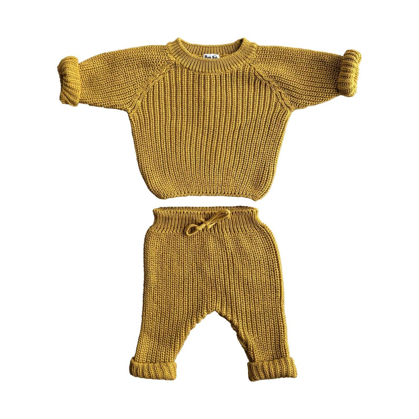 Completo in maglia Ocra SETMAGLIAOCRA BON BON