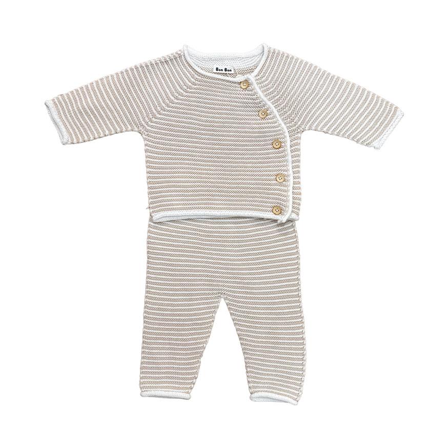 Completo cotone beige COMPLETOCBEIGE BON BON