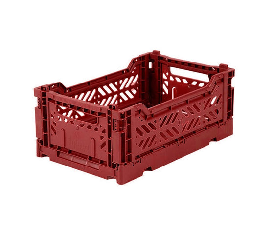 EEF Lillemor - Folding basket Ay -Kasa Mini Tile Red