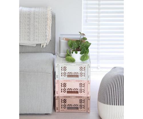 Eef Lillemor - Cesta Pieghevole Ay-Kasa Maxi Warm Taupe