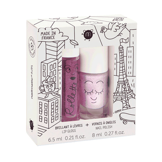 Nailmatic - Lovely City polishing and lips set