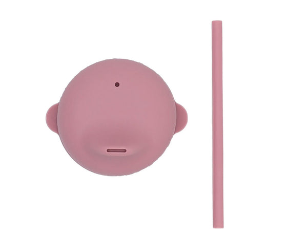 Tappo Silicone Sippie Dusty Rose