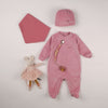 Bon Bon - Set tutina e cappello in ciniglia