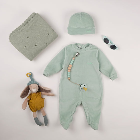 Bon Bon - Set tutina e cappello in ciniglia