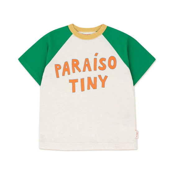 Tinycottons - PARAISO TINY COLOR BLOCK TEE