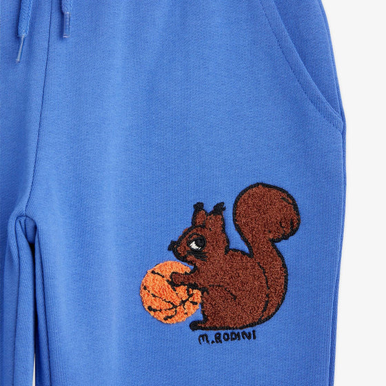 SQUIRRELS EMBROIDERED SWEATPANTS