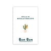 Bon Bon - Spilla in metallo smaltato Cactus