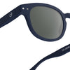 #E back blue sunglasses