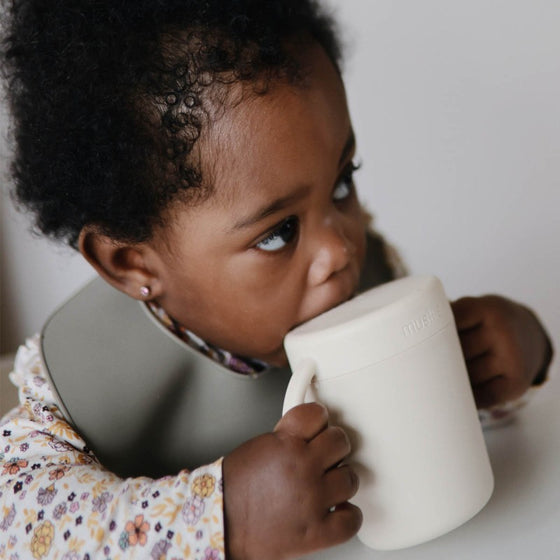 Solid Ivory educational cup