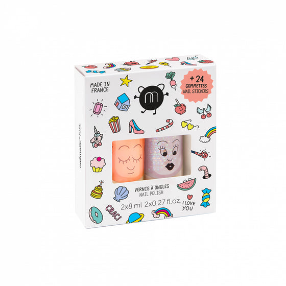 Nailmatic Kids - Set 2 Crac nail polishes