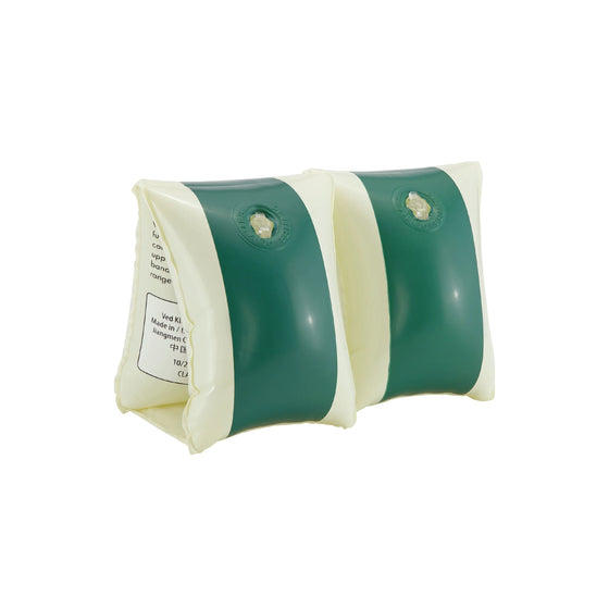 Petites Pommes - Oxford Green inflatable armrests